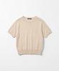 MARIE CLAIRE Basic Logo Round Short Sleeve Knit (Magbkn06Mbe)