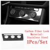 For Volkswagen Jetta Mk7  -  Car ABS Accessories Central Control AC Air Conditioning Panel Decoration Frame Cover Trim