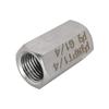 Female NPT 1/4 To G1/4 BSP Stainless Steel Threaded Reducer Adapter