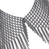 Catena Reggiseno con Frange alla Moda per Crop Top Lingerie Scintillante di Cristallo per Nightclub