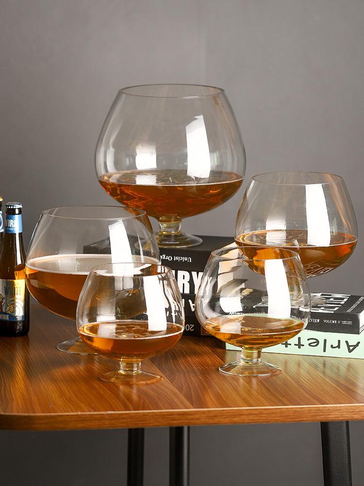 Jumbo Glass Cup 1 Piece Lead Free Super Large Capacity Party Glasses Wine Beer Brandy Juice Glass for Gathering Big Bar Cup