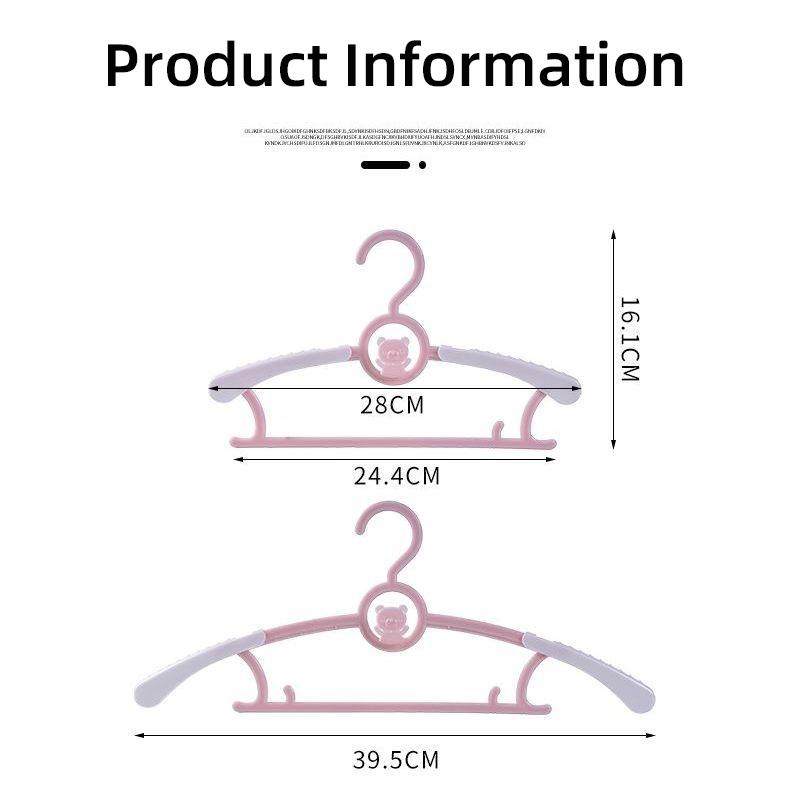 Children's Clothes Hanger with Retractable Design, Children's Newborn Clothes Hanger for Home Use