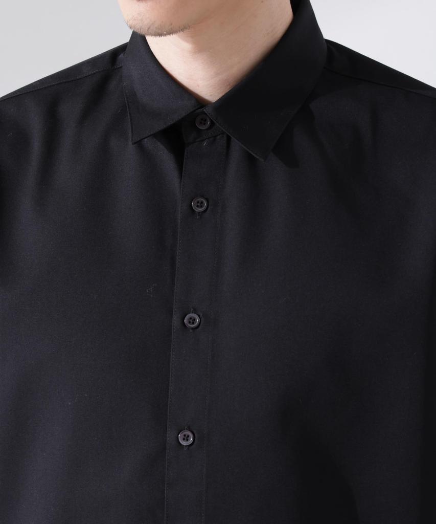 Nano Universe Standard Regular Collar Long Sleeve Size Shirt, Men's, XL, 030, White, 672-5120202