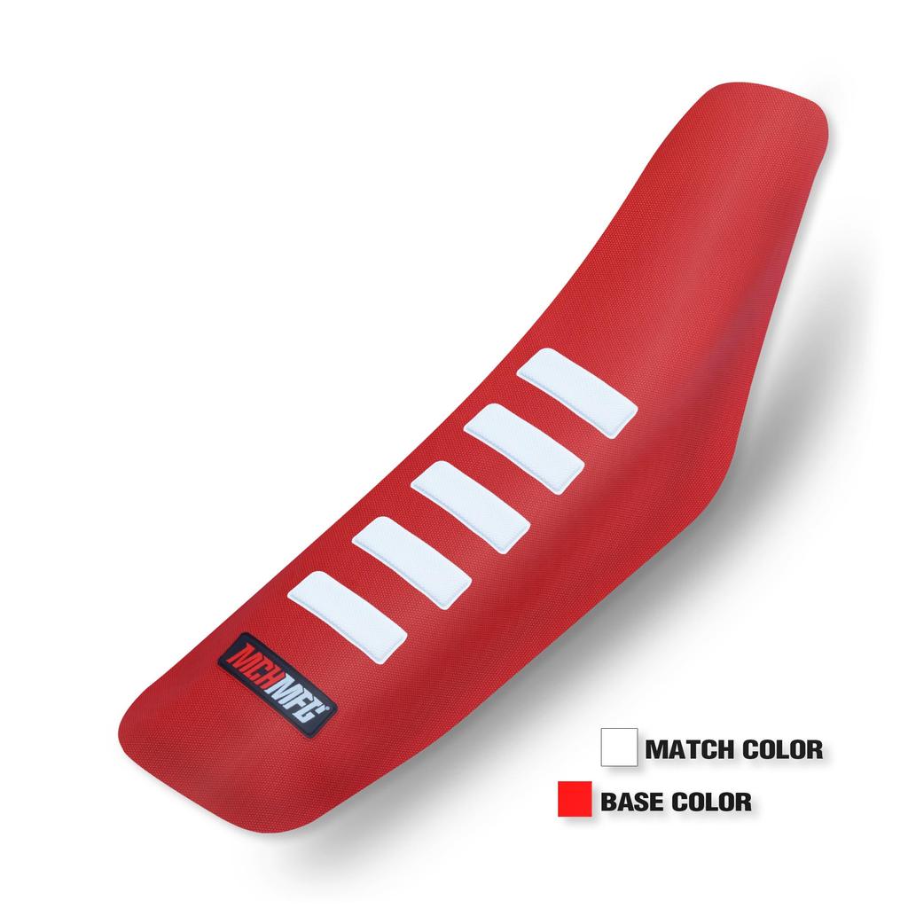 MCHMFG Rib Ribbed Gripper Seat Cover in Waterproof Set Protection Antislip Upset Apply to For SXF EXC KXF CRF YZF WR TC TE