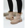 Plus Size Women's Snow Boots 2025 Winter New Arrival Fleece-Lined Women's Shoes Warm Boots