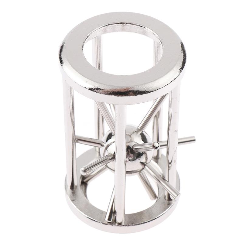 Puzzle classique à QI élevé, cage à dents étoilées, casse-tête en métal, jeu de puzzle magique déroutant, jouets pour enfants et adultes