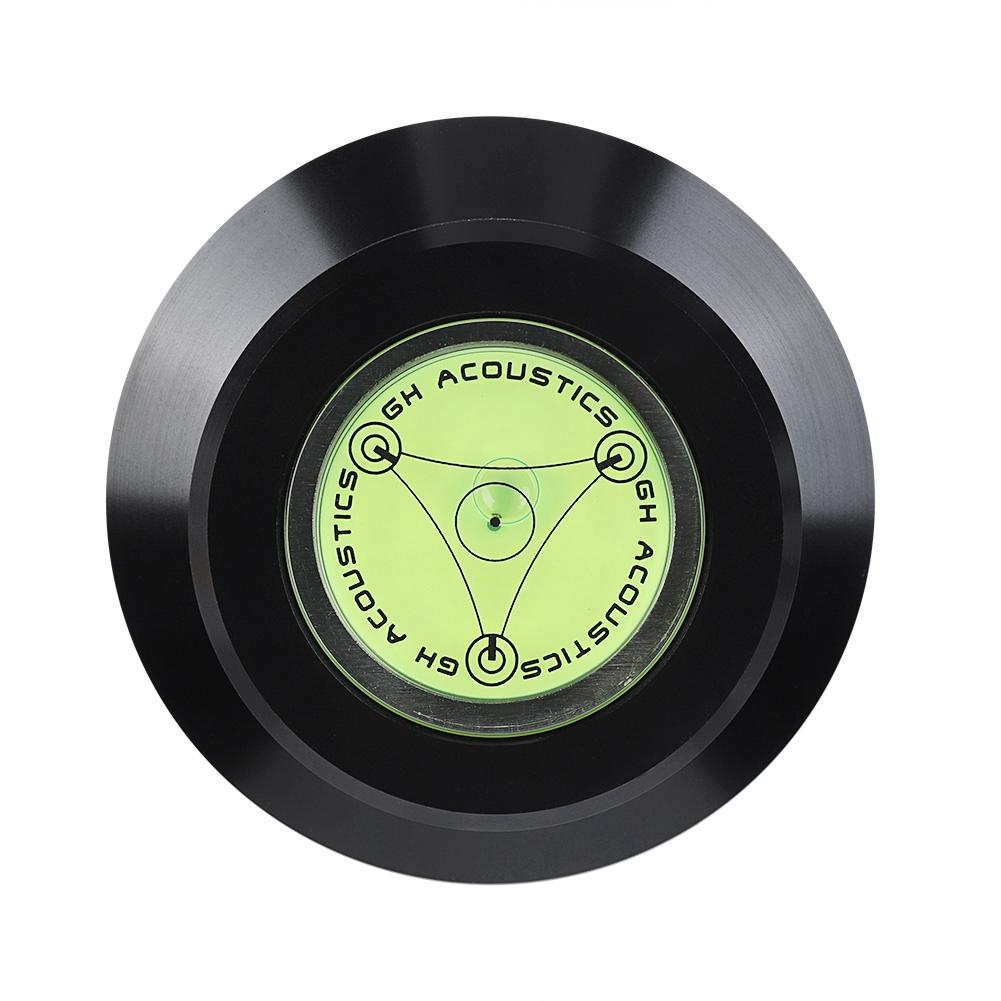 NEW Black Record Weight Clamp for LP Vinyl Turntables Metal Disc Stabilizer