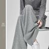 Women’s 2025 High Waist Loose Drape Glutinous Rice Pants - Casual Slimming Straight Leg for Spring and Autumn