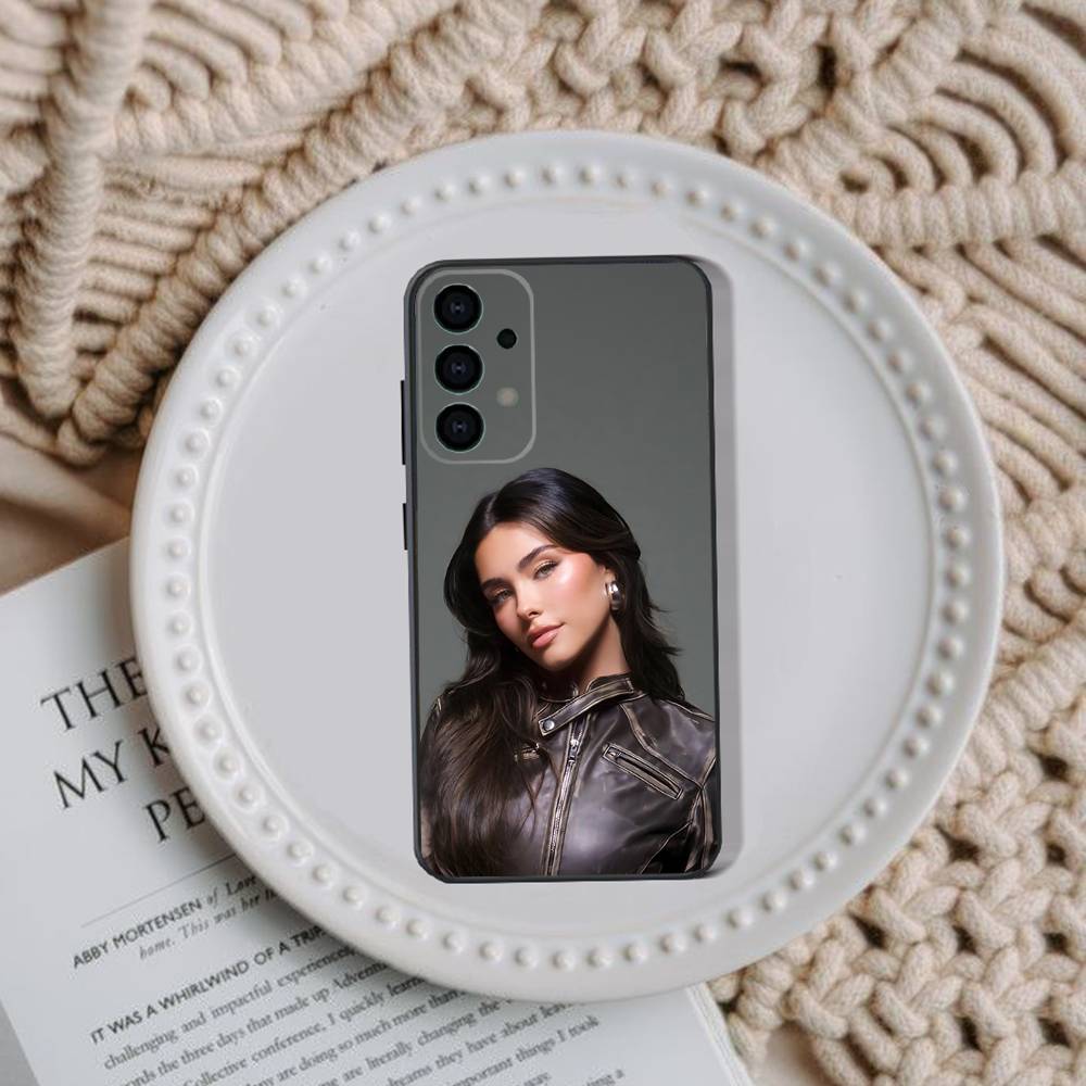 

Singer M-Madison Beer Phone Case For Samsung Galaxy A73,31,32,72,41,53,52,71,22,5G,Note,J7,8,9 Soft Black Cover SamsungA12