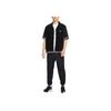 Nike SS25 Mode Weich Bequem Vielseitig Kurzarmhemd Herrenhemden Schwarz IB0021010
