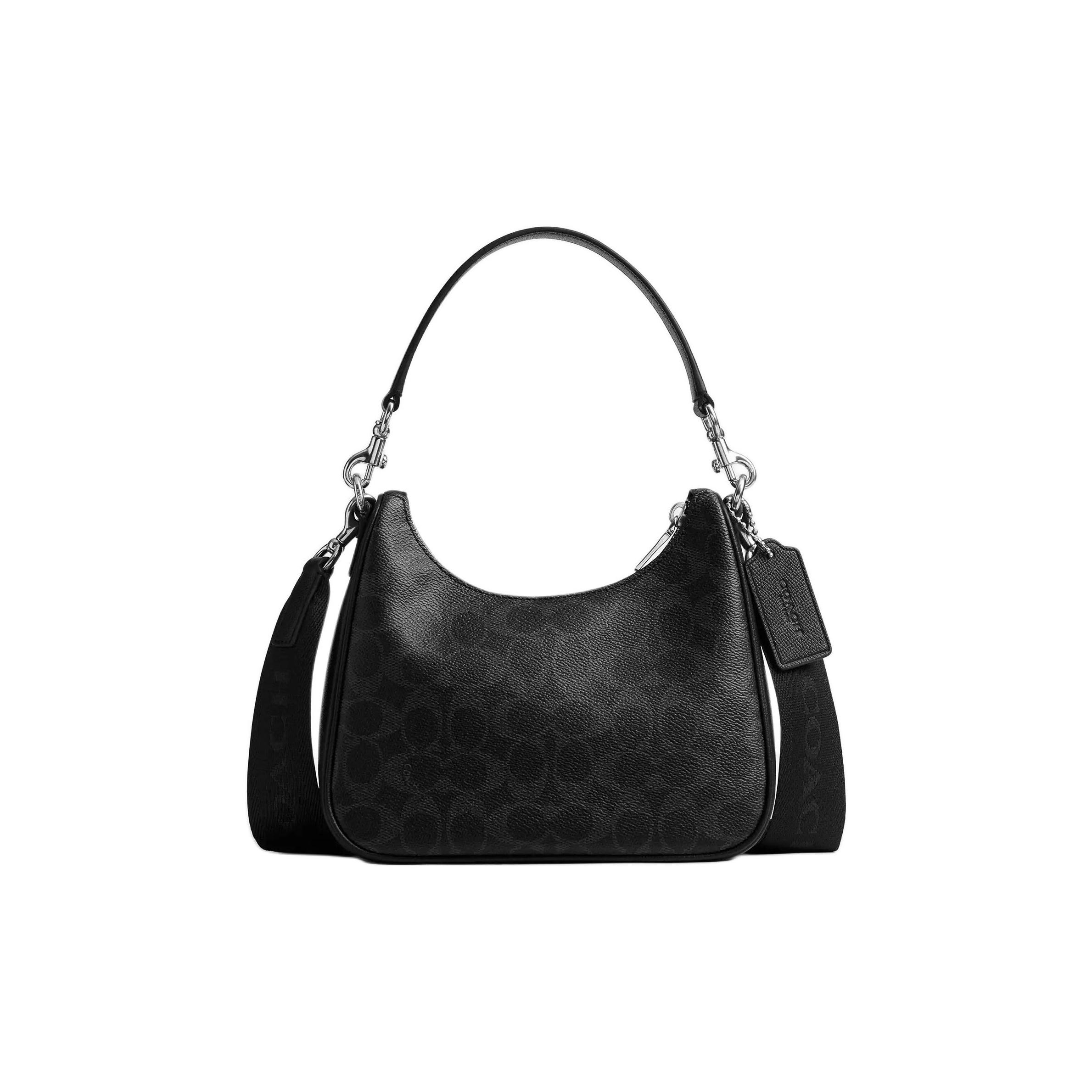 

Coach Laurel Shoulder Bag, Signature Canvas Colorblock, Women s Handbag for Daily Commute Shopping Travel CCC89-OY2 Basic Set (Bag+Dust Bag)