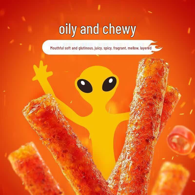 Weilong Spicy Snack (72g X 3 Bags)