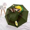 1pc Legend of Zelda Automatic Open/close Folding Portable Umbrella with 8-Rib Structure for Women/Men, All-Season Use  A0901047