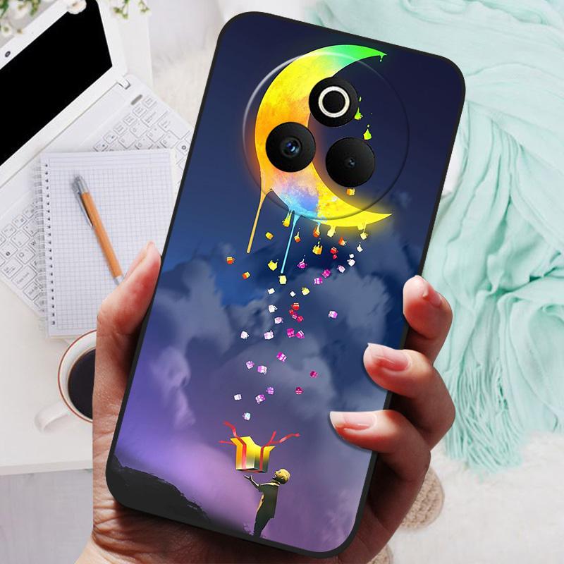 Для Realme P3 Pro 5G Чехол Силиконовая Задняя Крышка Чехол для Телефона для Realme P3 Ultra 5G Чехлы P 3 Pro Мягкий бампер coque Ударопрочный Fundas realme P3