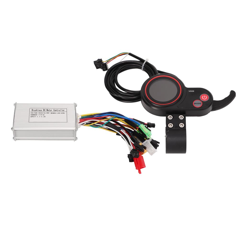 Electric Scooter Controller LCD Display Screen Sine Wave 3 Modes 17A 24V 36V 48V