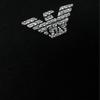 Emporio Armani Ss22 Solid Color Logo Print Crew Neck Casual Short Sleeve T-Shirt Men T-Shirts Black 111341-2R511-00020