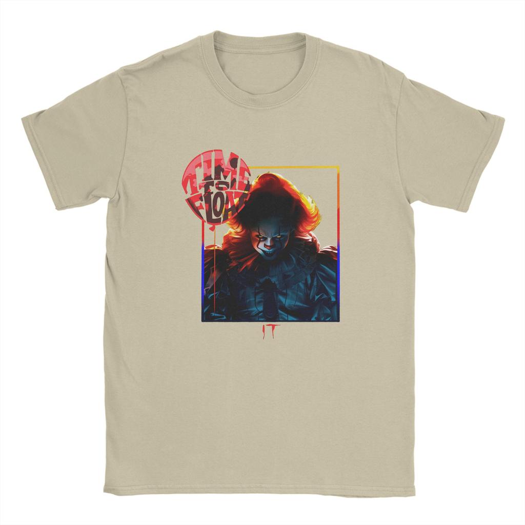 It Pennywise Movie TShirt Summer Harajuku T Shirts Unisex 100 Cotton O Neck 4XL 5XL 6XL Top Tees Short Sleeve Aesthetic Tops