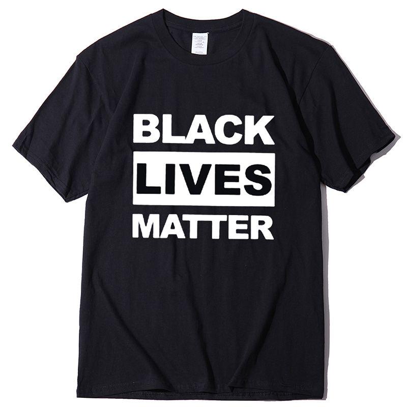 

Black Lives Matter Anti Racism T Shirt Retro Hipster Men Women Cool Unisex Top XL чёрный