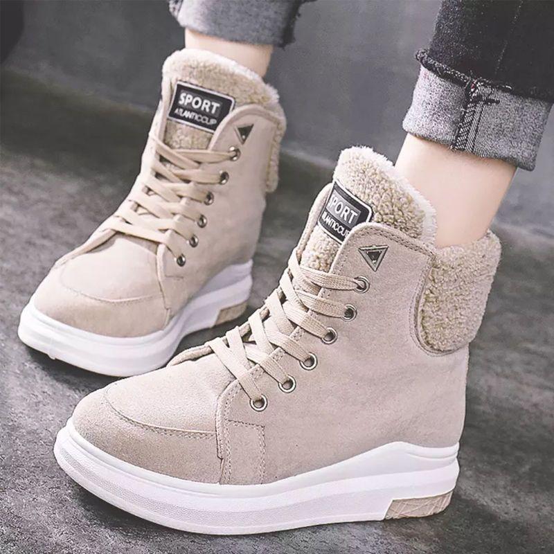 Купить New Women Boots Winter Platform Warm Ankle Boots Woman Casual Shoes  Fashion No Slip Booties Female Snow Boots Ladies Girls | Joom