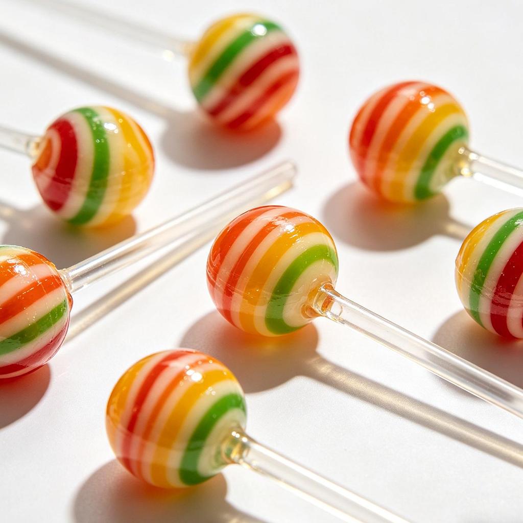 Acrylic Lollipop Sticks Cake Topper Pops Candy Treat Stick DIY Making Candy Dessert Chocolate Stirring Rods Party Decor Supplies