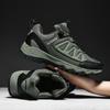 2024 Men's Shoes Mesh Outdoor Hiking Shoes Sports Leisure Spring and Autumn Dad Travel Breathable Hiking Casual Shoes
