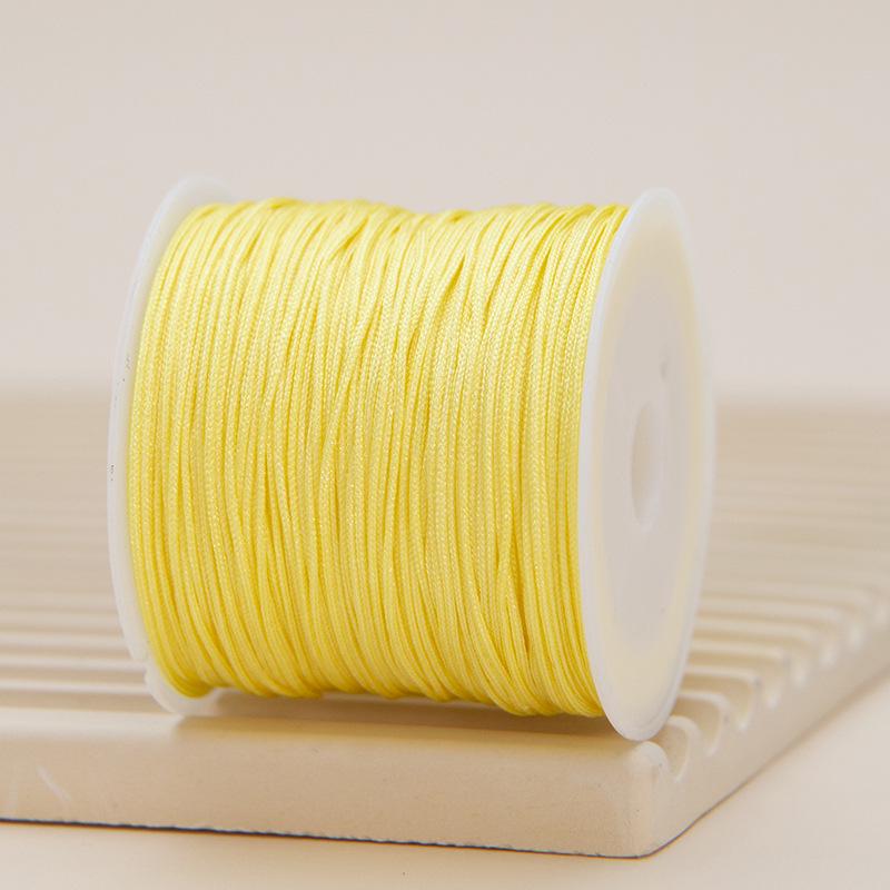 Jade Wire No. 72: 0.8mm Braided Rope for Handmade Jewelry, Bracelets & Pendants