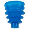 Universal Blue Car Silicone CV Constant Velocity Cover Outer CV Joint Stretchy Flexi CV Boot Gaiter Clamps Kits Aging Resistance