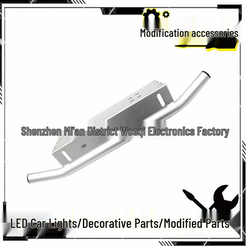 Spot Car Off-Road Vehicle Aluminum Front Bumper Light Bracket for Universal Work/Searchlight Modification.