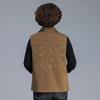 Chic Spring/Autumn Casual Shawl Vest for Middle-Aged and Elderly Women - Loose Slimming Lightweight Jacket.