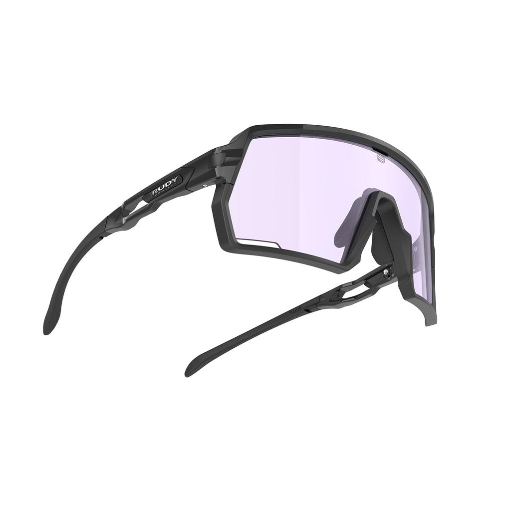 RUDYPROJECT Kelion Black Gloss ImpactX 2 Photochromic Laser Purple Lens 144mm Sunglasses, Frame, Lens, SP857542-0000, Width