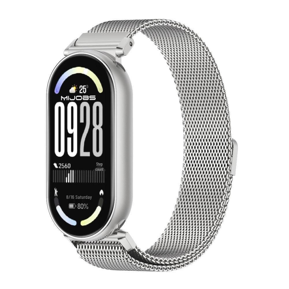 Xiaomi Mi Band 10 GT5 Milánský nerezový náramek pro Mi Band 8/9