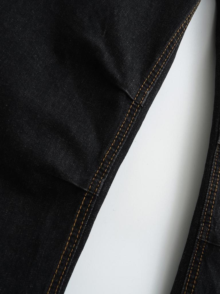 American Retro Distressed Stretch Jeans - Women's Micro-Flare Hip-Lifting Pants, 2025 Early Spring Collection