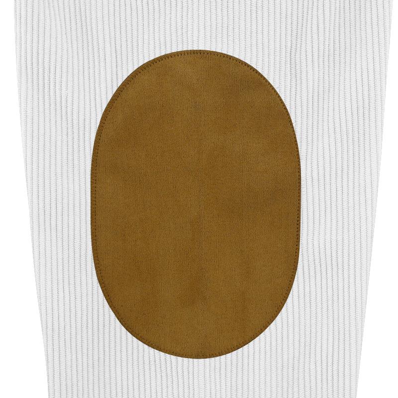 Autumn/Winter Men's Coconut Tree Print Casual Stand-Up Collar Long-Sleeved T-Shirt with Ribbed Corduroy Hoodie