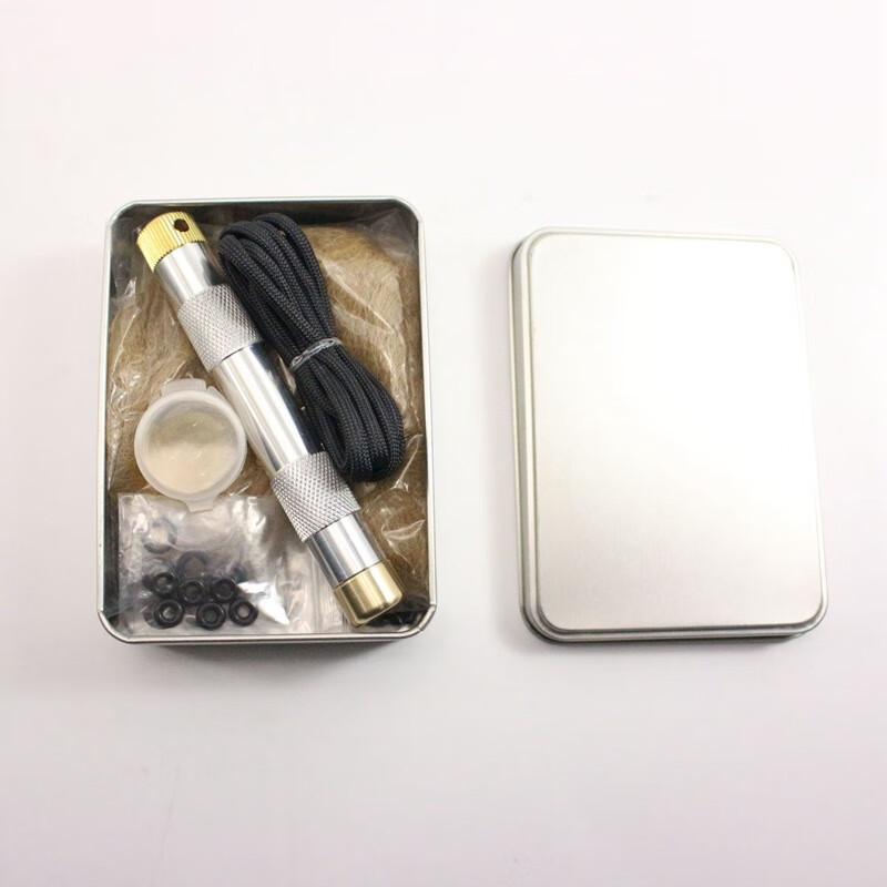 

Outdoor Piston Fire Starter Survival Kit