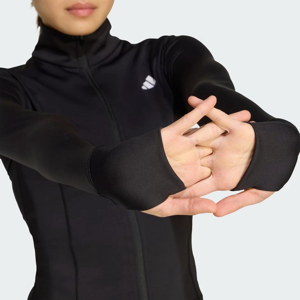 Adidas Essentials Optime Comfortable Zip Collar Quick-Dry Jacket Women Jackets JM9185