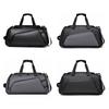 Men's Travel Bag Large Capacity Gloss Black Backpack Simple Outdoor Training One-shoulder Crossbody Bag Backpack Gym Bag