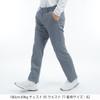 Coq Sportif Golf Pants Dobby Straight Long Pants UVCUT Golf LG4FLP00M NV00 [Le Golf] [Stretch Forcer] Men's (Navy)