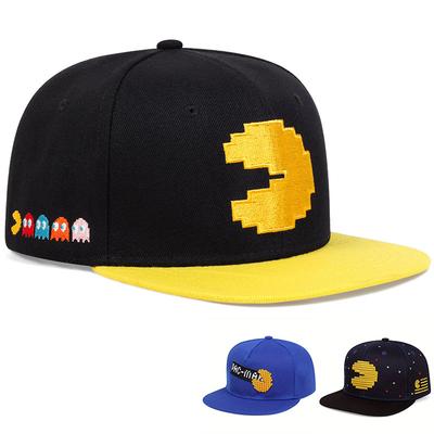 Módna Hip Hop Osobnosť Baseballová Čiapka Kreslená Výšivka Bavlnené Čiapky Nastaviteľná Vonkajšia Športová Čiapka Snapback Čiapka