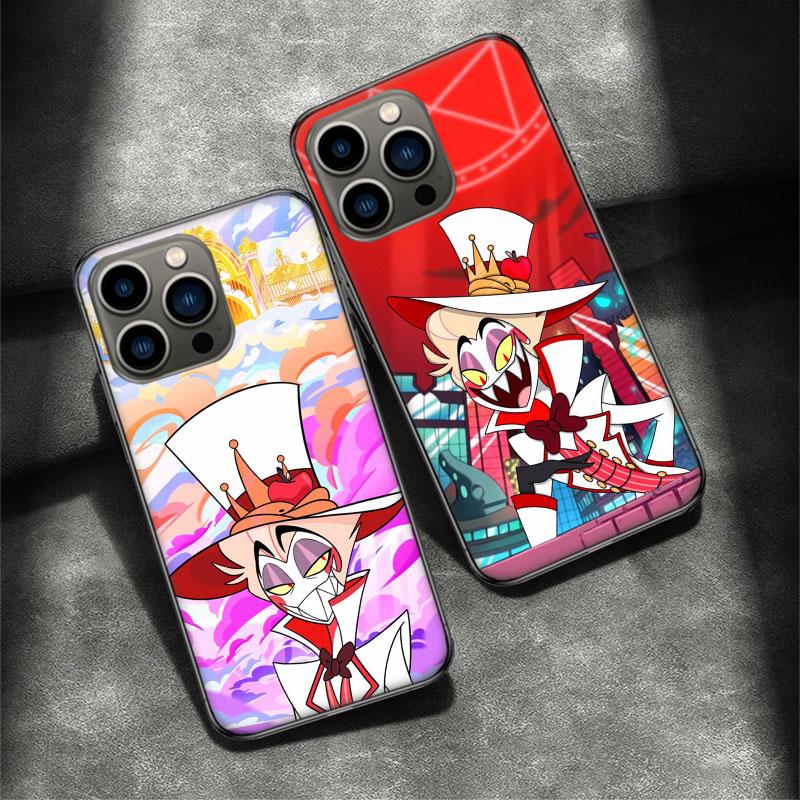 H-Hazbin Angel Dust Ξενοδοχείο Θήκη Τηλεφώνου Για Apple Iphone 16E 16 Pro Max 15 Plus Μαλακή 13 12 Mini Κάλυμμα 11 14 Pro Max Capa 8 7 SE Αυτή