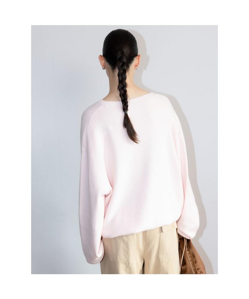 Diaepeocheo Aperture Boxy Knit Top Pink (Ta6251A04X)