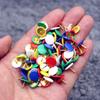 100Pcs Colors Push Pins Colorful Decorative Thumb Tacks Roundness Head Push Pins