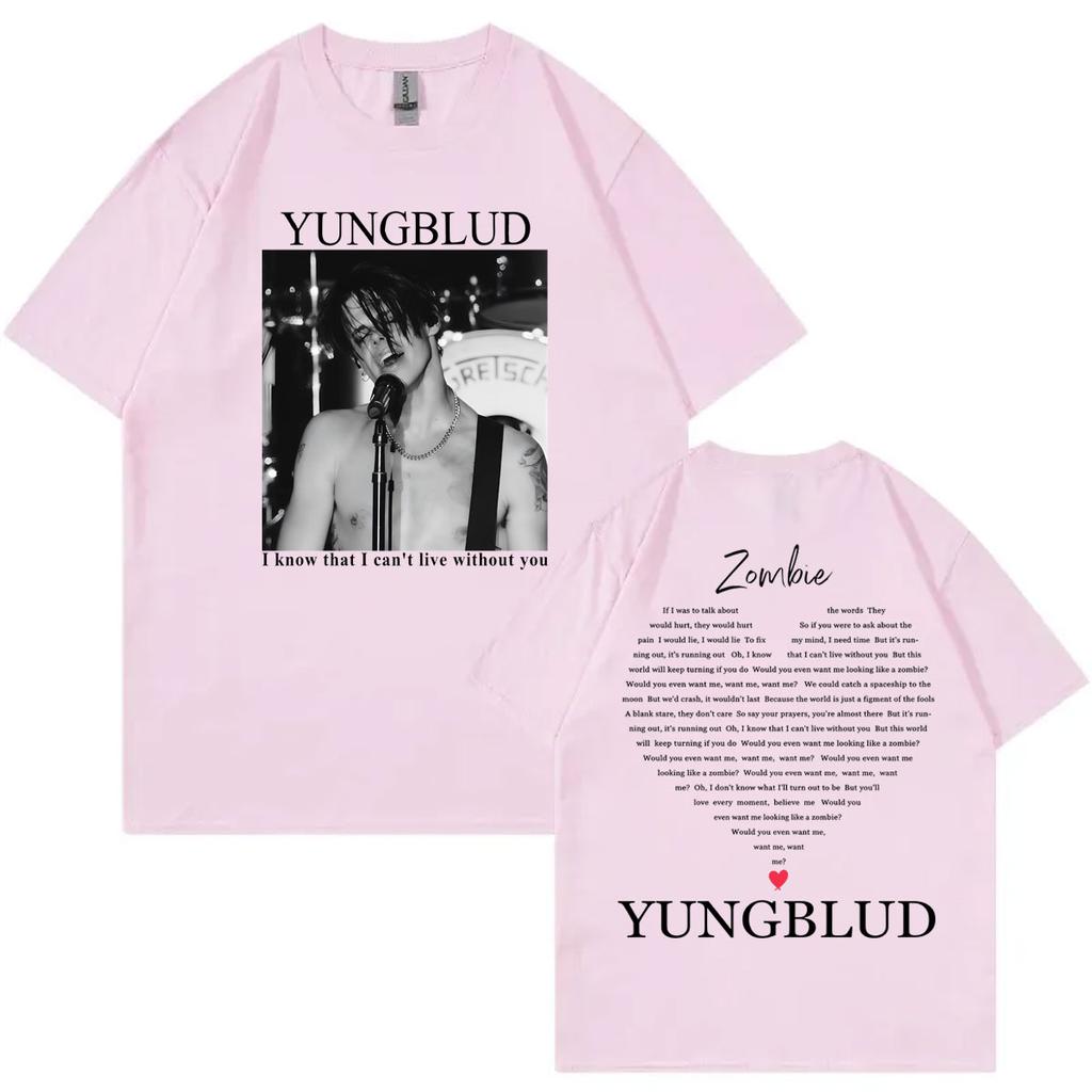 Singer Yungblud Concert Merch Tshirt Men Women Clothing High Quality Fashion Tshirts Summer Casual Cotton Short Sleeve T Shirt