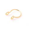 1pcs C Shaped Fake Nose Ring Hoop Septum Rings Stainless Steel Nose Piercing Fake Piercing Oreja Pircing Jewelry  Hot New