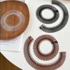 2 Stuks Plastic Volledige Cirkel Stretch Diamant Flexibele Kam Tanden Hoofdband Haarband Clip Gezichtsreiniging Vaste Haaraccessoires Antislip