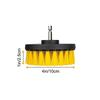 Electric Scrubber Grill Brush Kit 2/3.5/4'' Power Cleaning Brush For Car Bathroom Floor, Tub Shower Grout Nylon Attachments