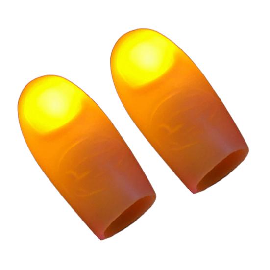 Magic Thumb Lights LED Magic Thumb Prank Toy Light Up Flashing Fingers Tips for Magic Stage Tricks Performance Props
