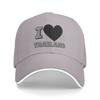 I Love Thailand Baseball Caps Snapback Baseball Hats Breathable Casual Casquette Outdoor Unisex