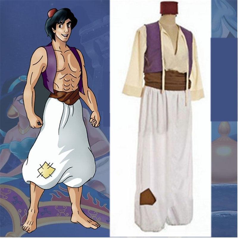 Versatile Aladdin And His Wonderful Lamp Prince Halloween Costume For Cosplay Events
