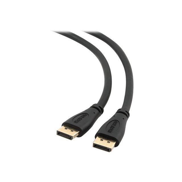 Câble DisplayPort GEMBIRD - 1m - Noir - Blindé - Plaqué Or