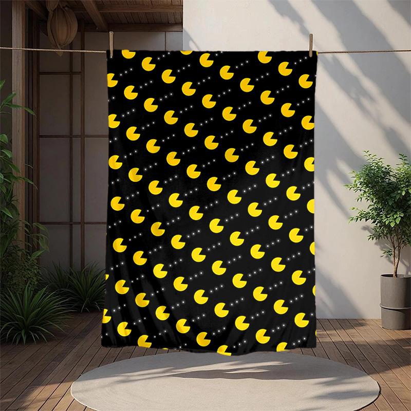Pixel-Spiel Flanelldecke Weich Warm Ganzjahres-Überwurf, Design für Camping, Autoreisen, Wandern Sofa, Bett, Büro Perfektes Geschenk für Partys